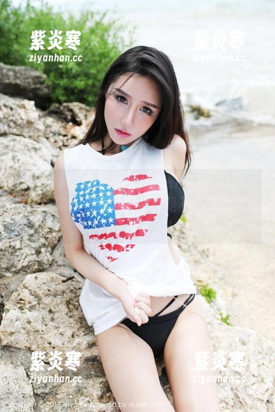 MyGirl美媛馆 - Manuela玛鲁娜双马尾的写真，配上这图包，是不是想象一下就热得冒汗？