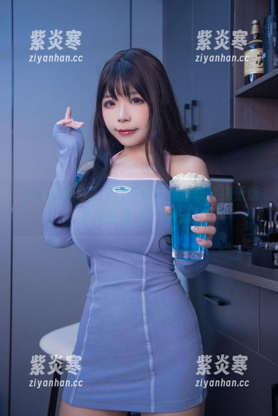 纯白私房写真，只有自闭颜球球能把清新展现得那么‘呆萌’