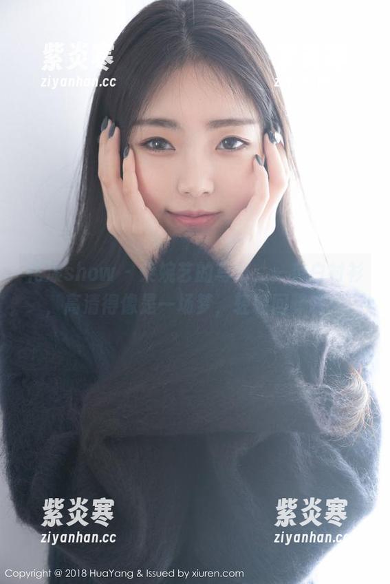 花漾show - 柴婉艺的写真，一袭白衬衫，高清得像是一场梦，轻轻回味吧！